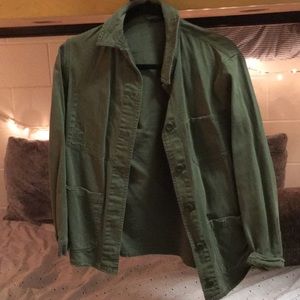 TOP SHOP ARMY GREEN JACKET